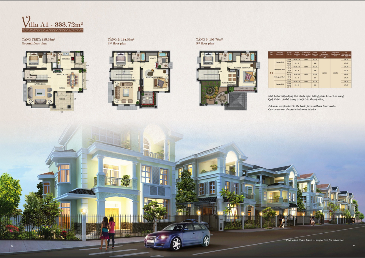 Nhà phố biệt thự Mỹ Văn Phú Mỹ Hưng