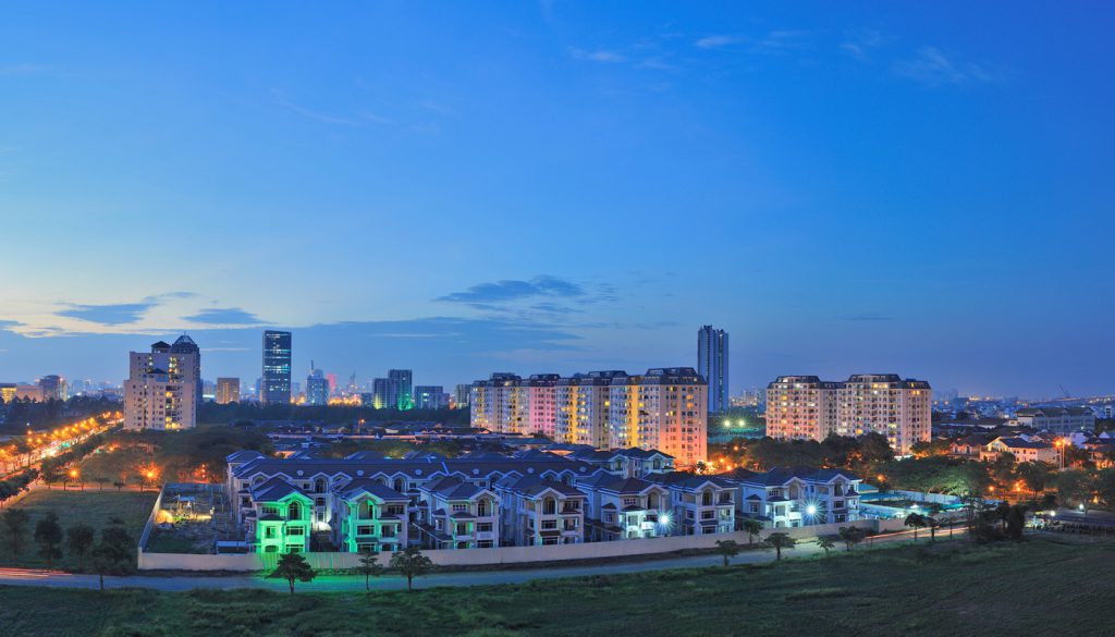 Nhà phố biệt thự khu đô thị Phú Mỹ Hưng