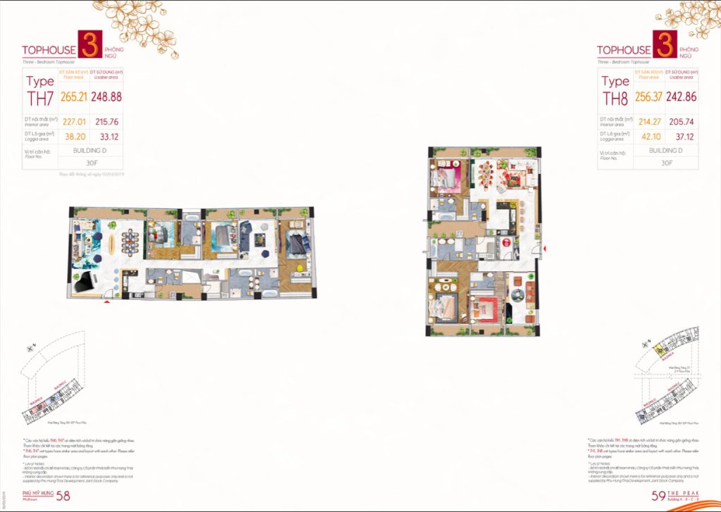 Layout Penhouse Midtown TH7-TH8
