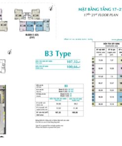 Layout mặt bằng vị trí căn hộ Scenic Valley lầu cao 3PN