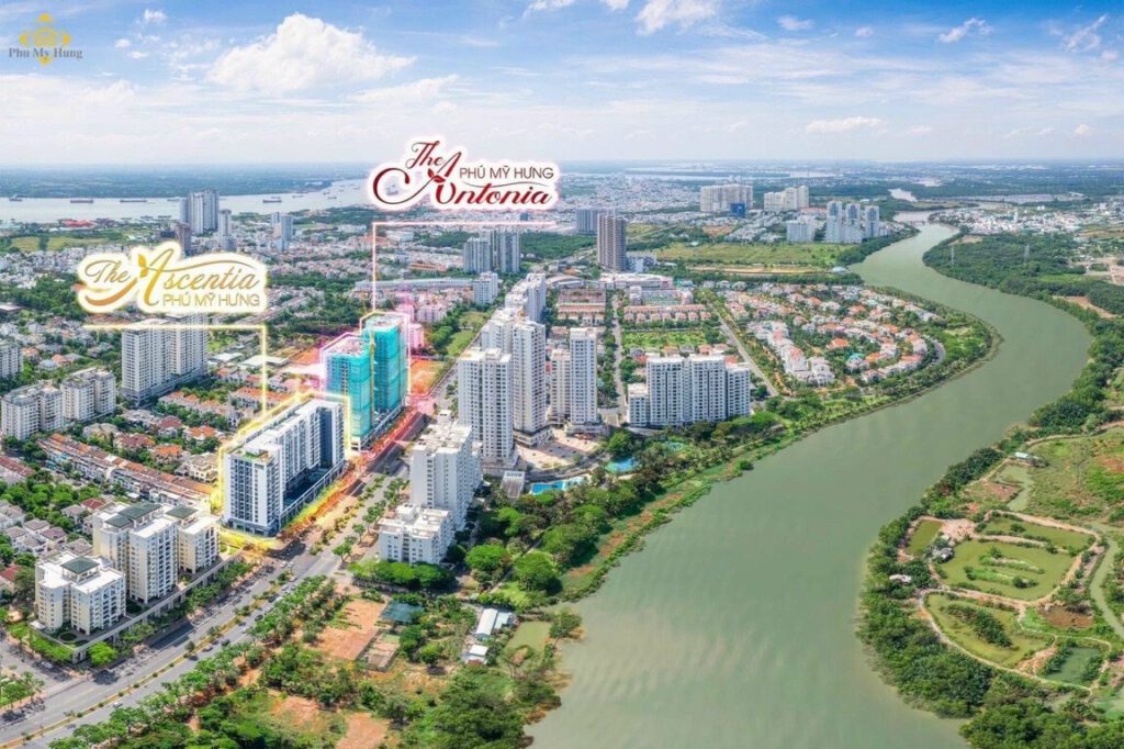 Bán Penthouse The Antonia Phú Mỹ Hưng view sông