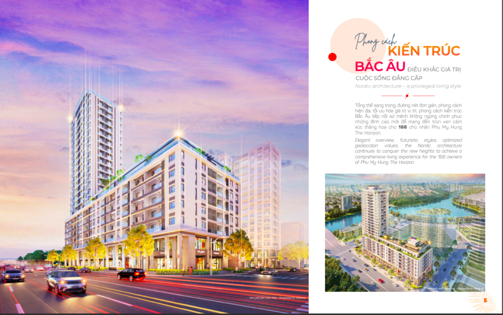 Layout mặt bằng The Horizon Hồ Bán Nguyệt