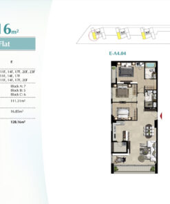 Layout nhà căn hộ Green Valley Phú Mỹ Hưng quận 7